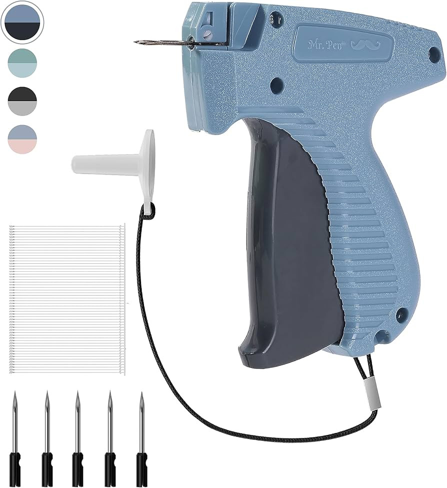 Mr. Pen - 5 Needles & 1008 Barbs Fasteners, Price Tag Attacher with Gun, Retail Hang Tag Gun for ... | Amazon (US)