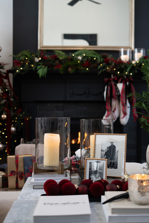 Omg stoppp it’s TOO pretty in here!! The fireplace is crackling, the red ornaments are shining, and the lights are literally sparkling everywhere!! I’m losing it—this Christmas setup is everything I wanted and more!! 

 #LTKHoliday #LTKSeasonal #LTKHome