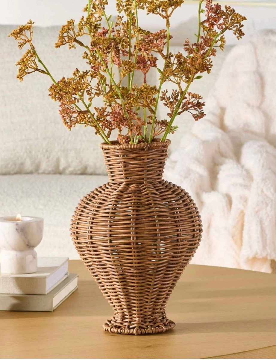 These woven vases are incredibly popular right now and this one from Walmart is under $15! 

#tabledecor #table #homedecor #vase #spring #springdecor #walmart #walmartfinds 

#LTKSeasonal #LTKHome