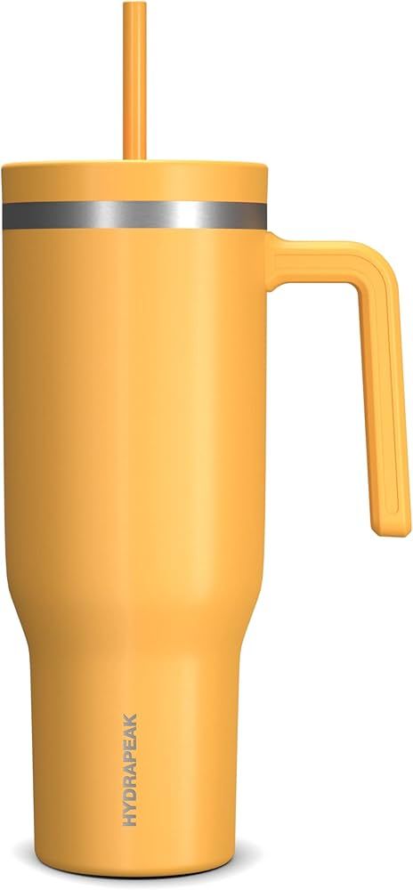 Hydrapeak Voyager 40 oz Tumbler With Handle and Straw Lid | Stainless Steel Insulated Tumblers | ... | Amazon (US)