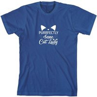 Perfectly Sane Cat Lady Shirt, Christmas Gift, Birthday Mother's Day, Funny Animal Lover, Lover - Id 1087 | Etsy (US)