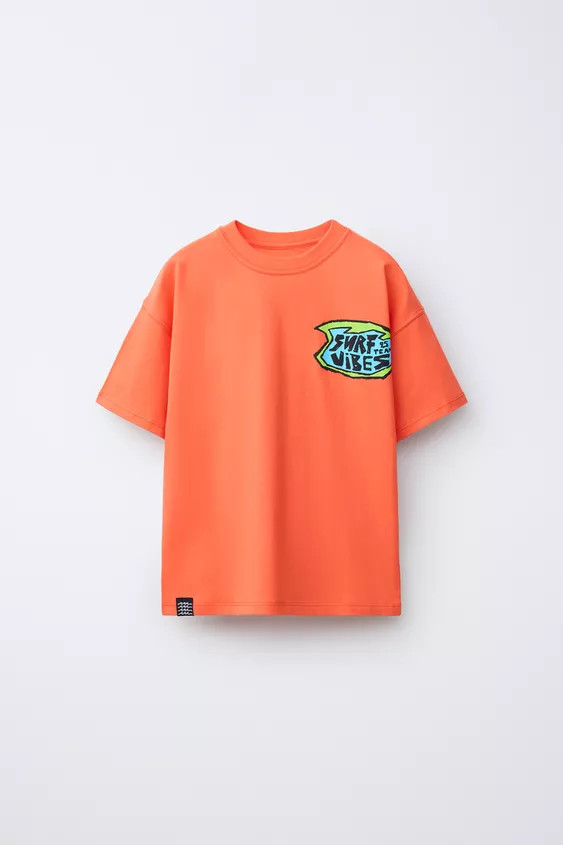 T-SHIRT IMPRIMÉ SURF | Zara FR