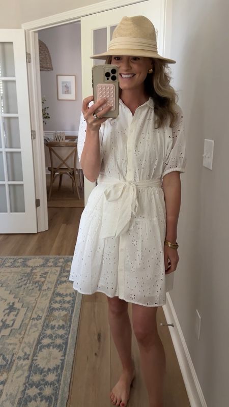 Sunday outfit! Last day of the golf tournament and here’s what I’m wearing! Going brave with white! My dress is on sale! 

#LTKfindsunder50 #LTKsalealert #LTKstyletip