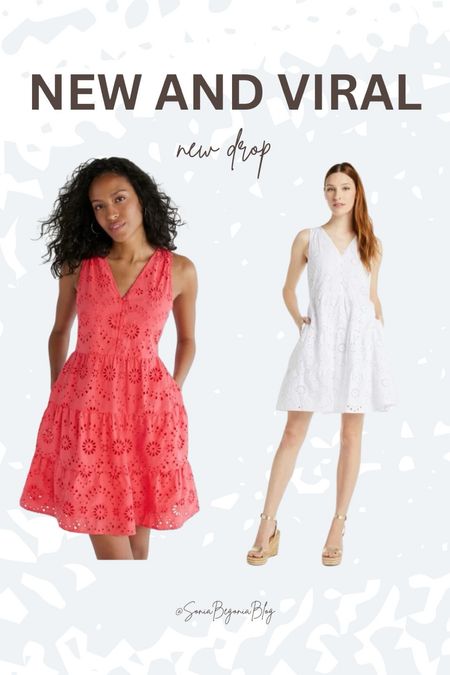 Eyelet dresses for Spring! 

#LTKstyletip #LTKfindsunder50 #LTKworkwear