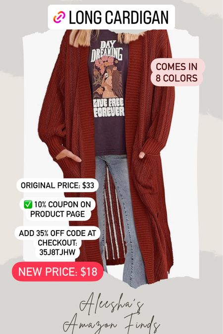 Amazon deal finds
Amazon must haves 
Amazon cardigan
Fall outfit

#LTKfindsunder50 #LTKstyletip #LTKCyberWeek