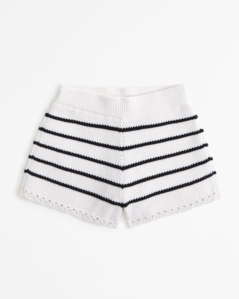 crochet shorts | Abercrombie & Fitch (US)