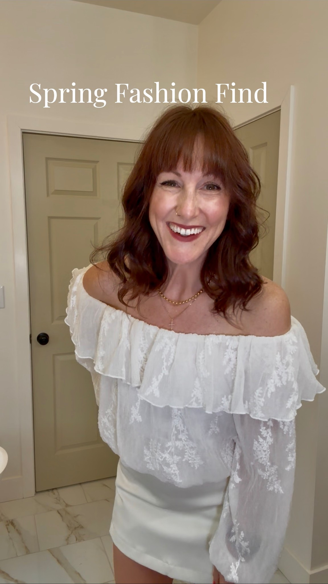 @Chicwish off the shoulder top and skort are exactly what we all need for an elevated look this Spring!

#LTKgrwm #LTKmomlife #LTKSeasonal