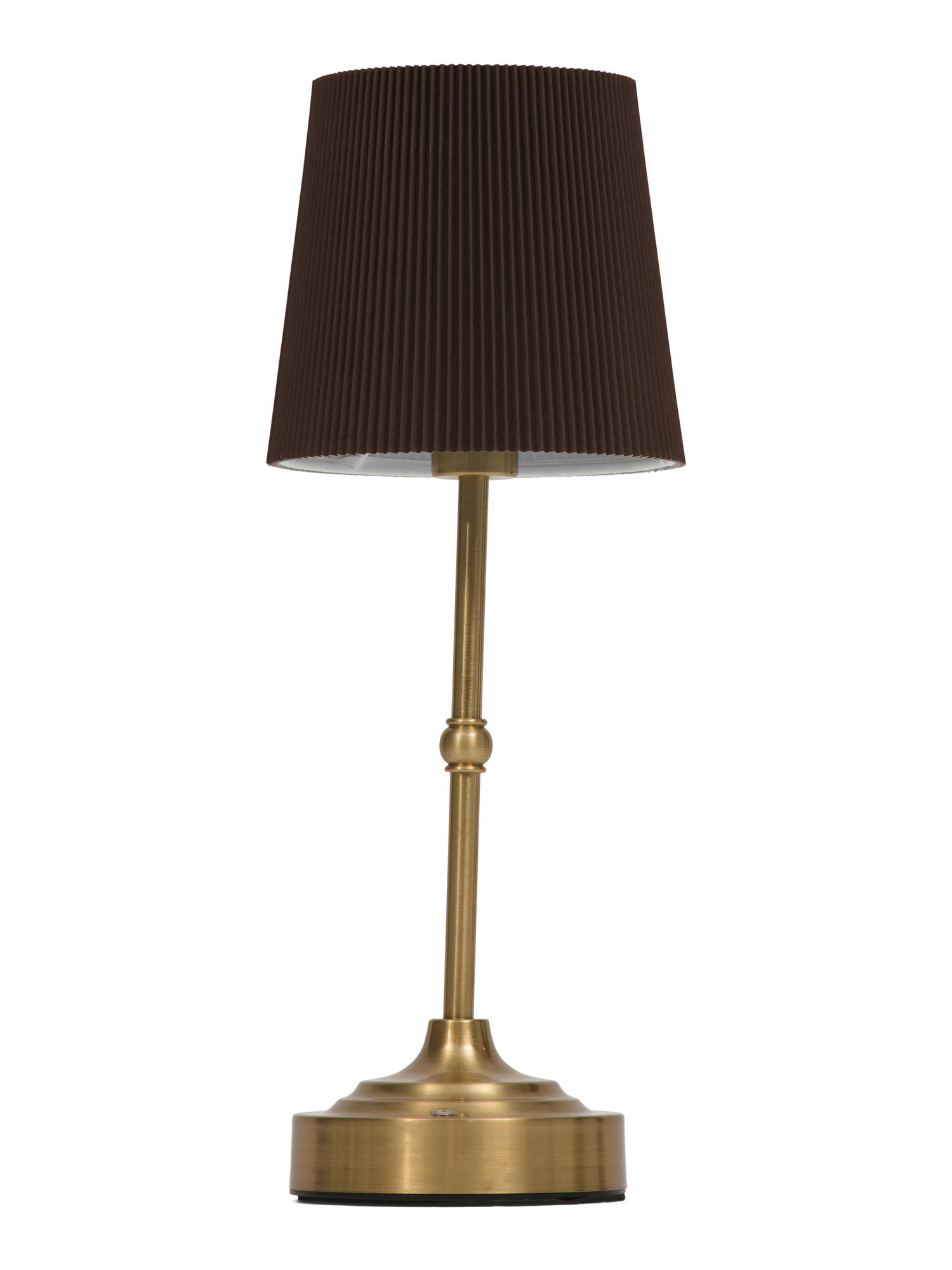 15.75in Rechargeable Pleated Fabric Shade Task Lamp | TJ Maxx