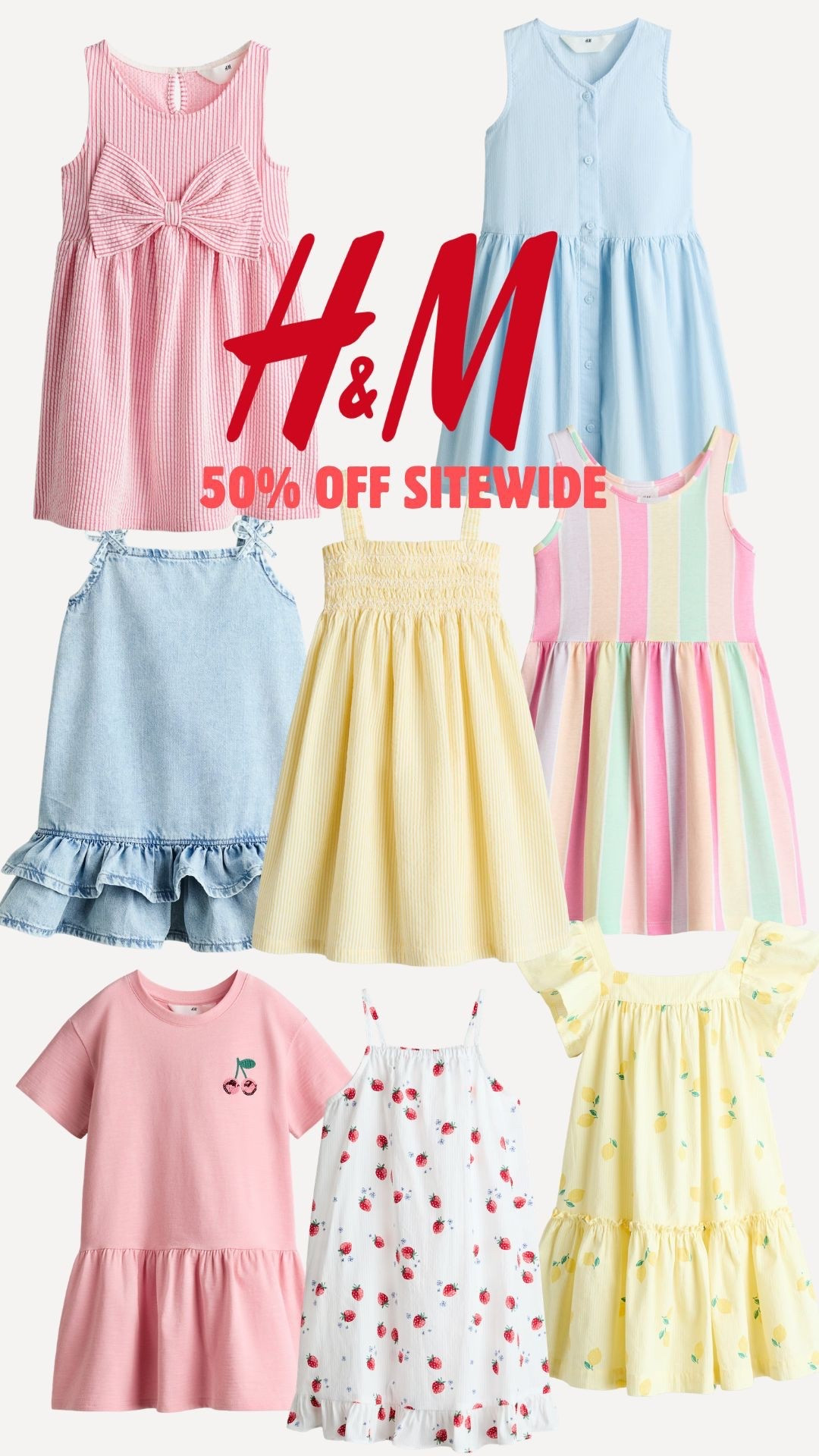 Summer-ready and SO cute ☀️✨
I stocked up on toddler girl dresses because these are the kind she’ll live in all season. lightweight, comfy, and perfect for everyday play or outings 💛

And the best part… everything is up to 50% OFF right now 😱
Last chance because the sale ends TODAY. Sizes are already going fast!

#LTKsalealert #LTKkids #LTKfamily #SummerStyle #ToddlerStyle #KidsFashion #MomFinds #LTKspring #SummerOutfits #LittleStyle