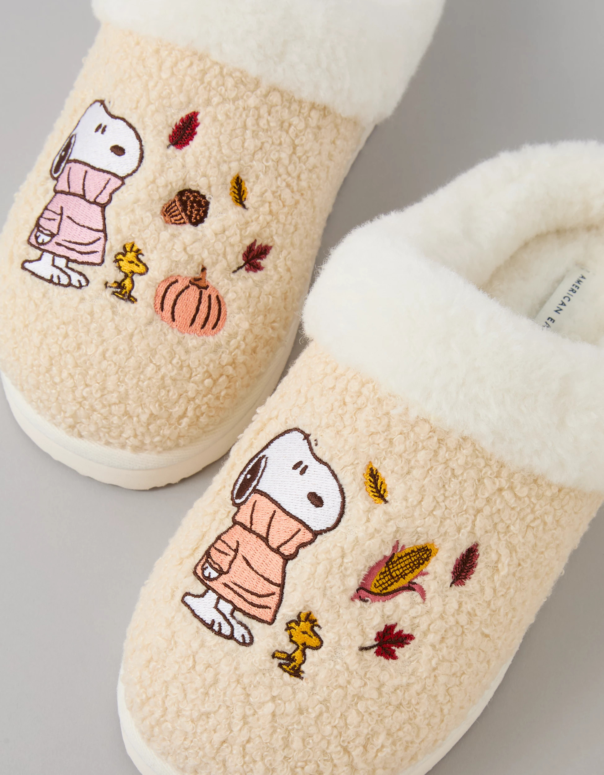 AE Snoopy Sweater Scuff Slipper | American Eagle Outfitters (US & CA)