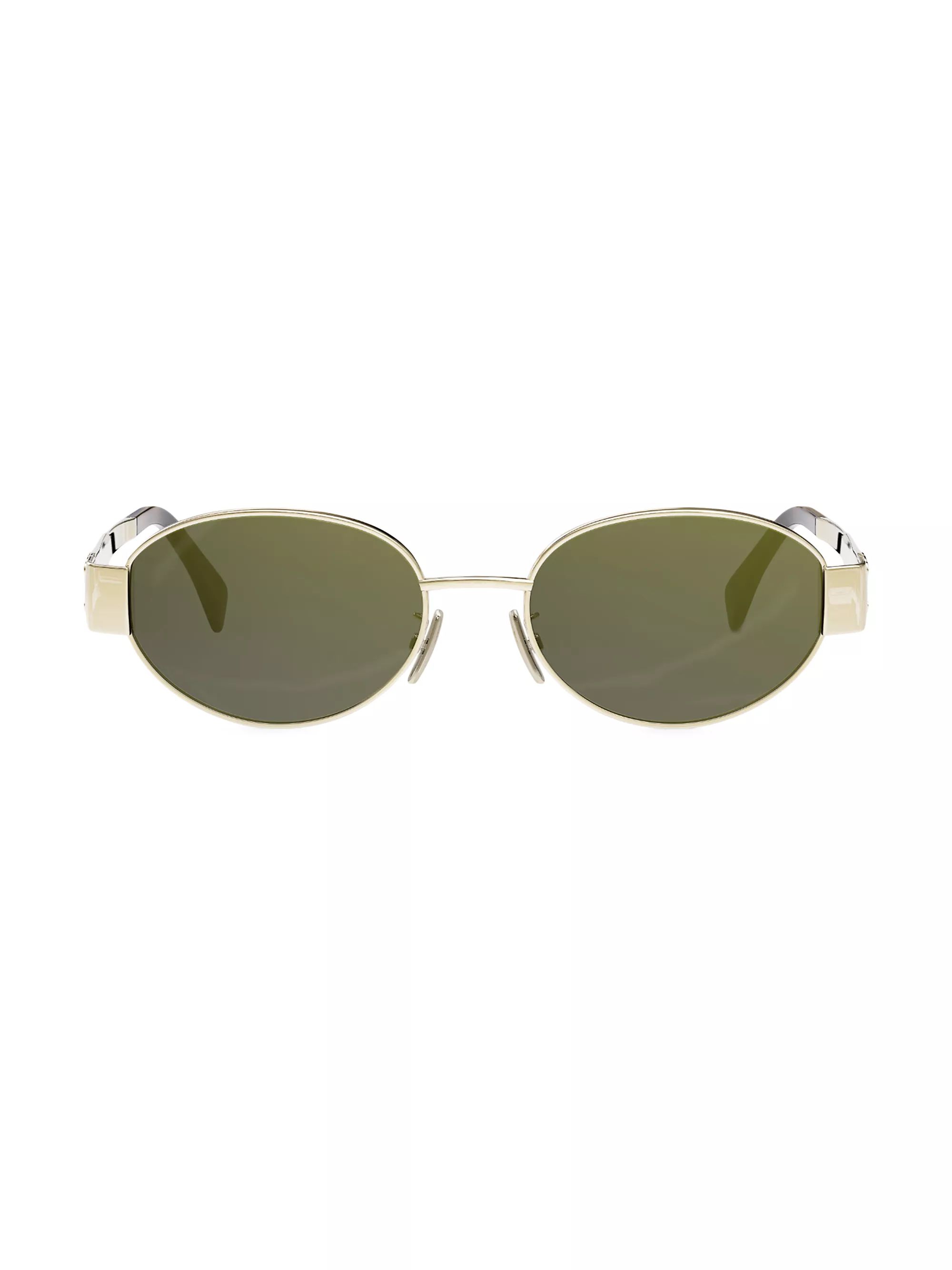 Triomphe 52MM Oval Sunglasses | Saks Fifth Avenue