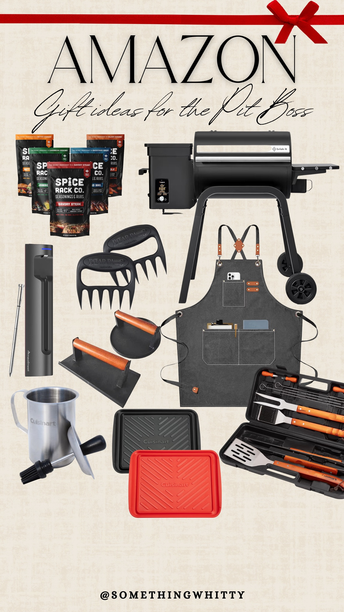 Perfect gift for the men who love grilling. From smart smokers to handy tools, these items will elevate their BBQ game! #giftideas #grilling #giftguides #holiday #amazonfinds #somethingwhitty

#LTKGiftGuide #LTKMens #LTKHoliday