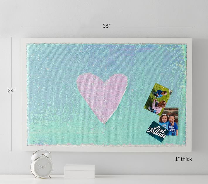 Flip Sequin Pinboard (24" x 36") | Pottery Barn Kids