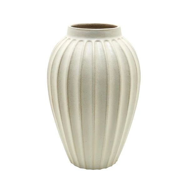 Sonoma Goods For Life® Large Round Fluted Vase Table Decor | Kohl's