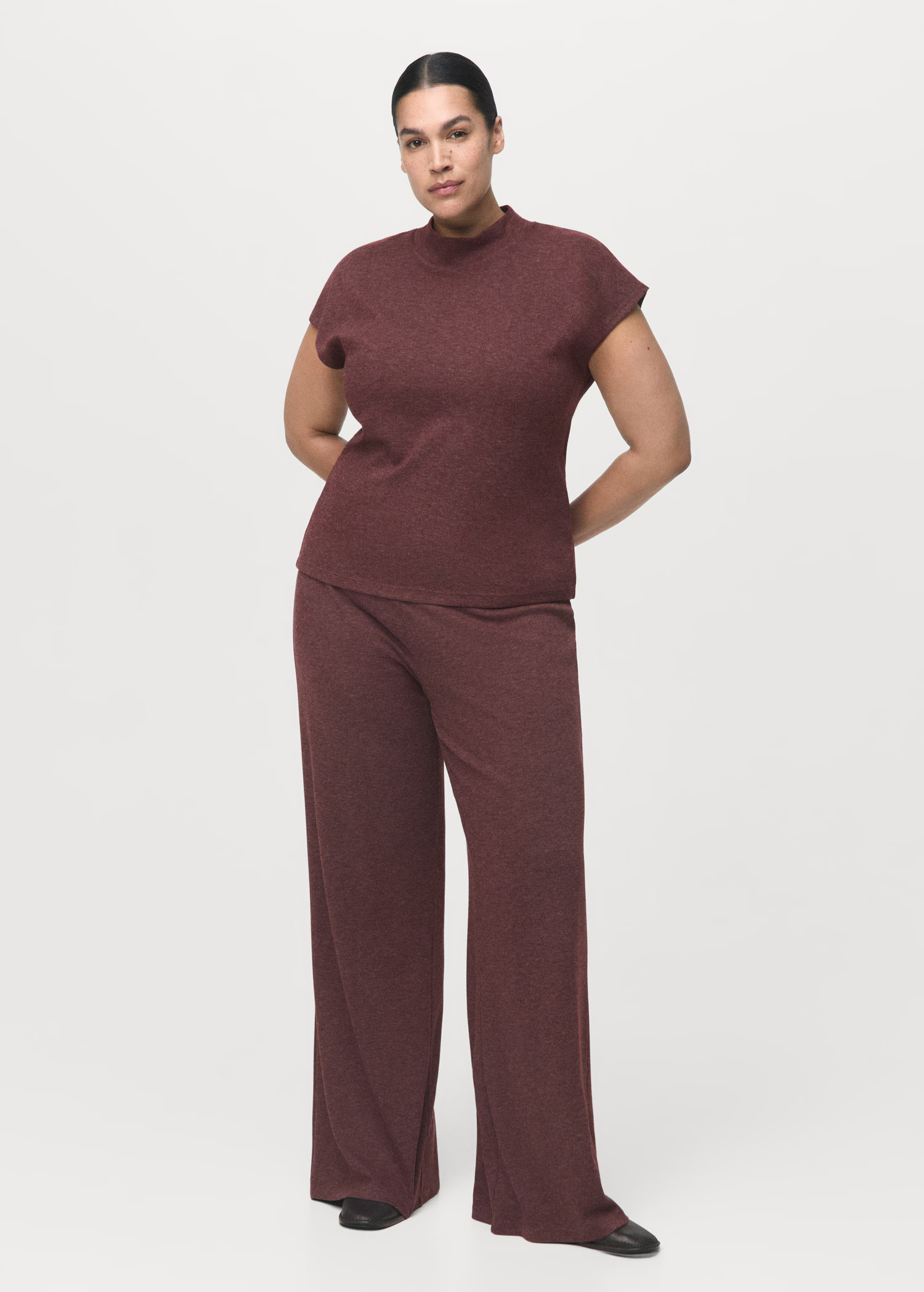 Shirt mit Perkins-Kragen | Mango EU