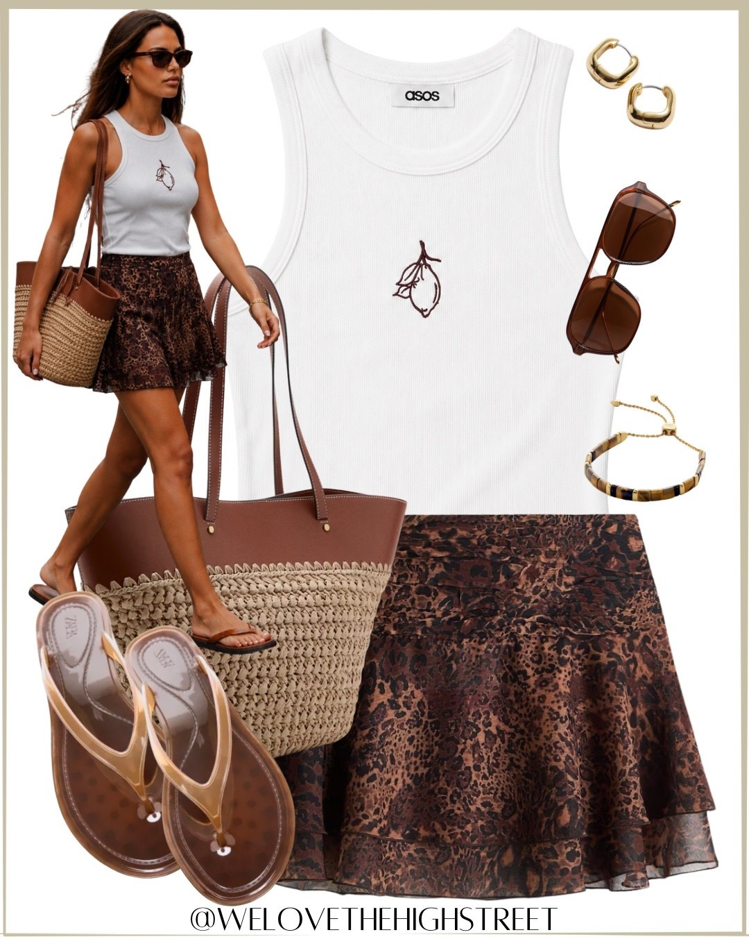 GRAPHIC VEST TOPS