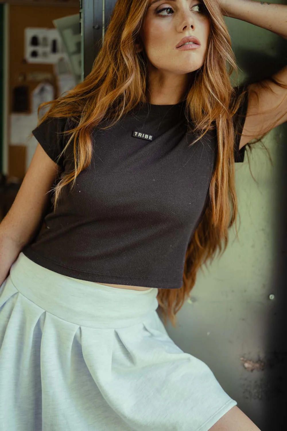 Ribbed Campus Tee | Tribe Kelley