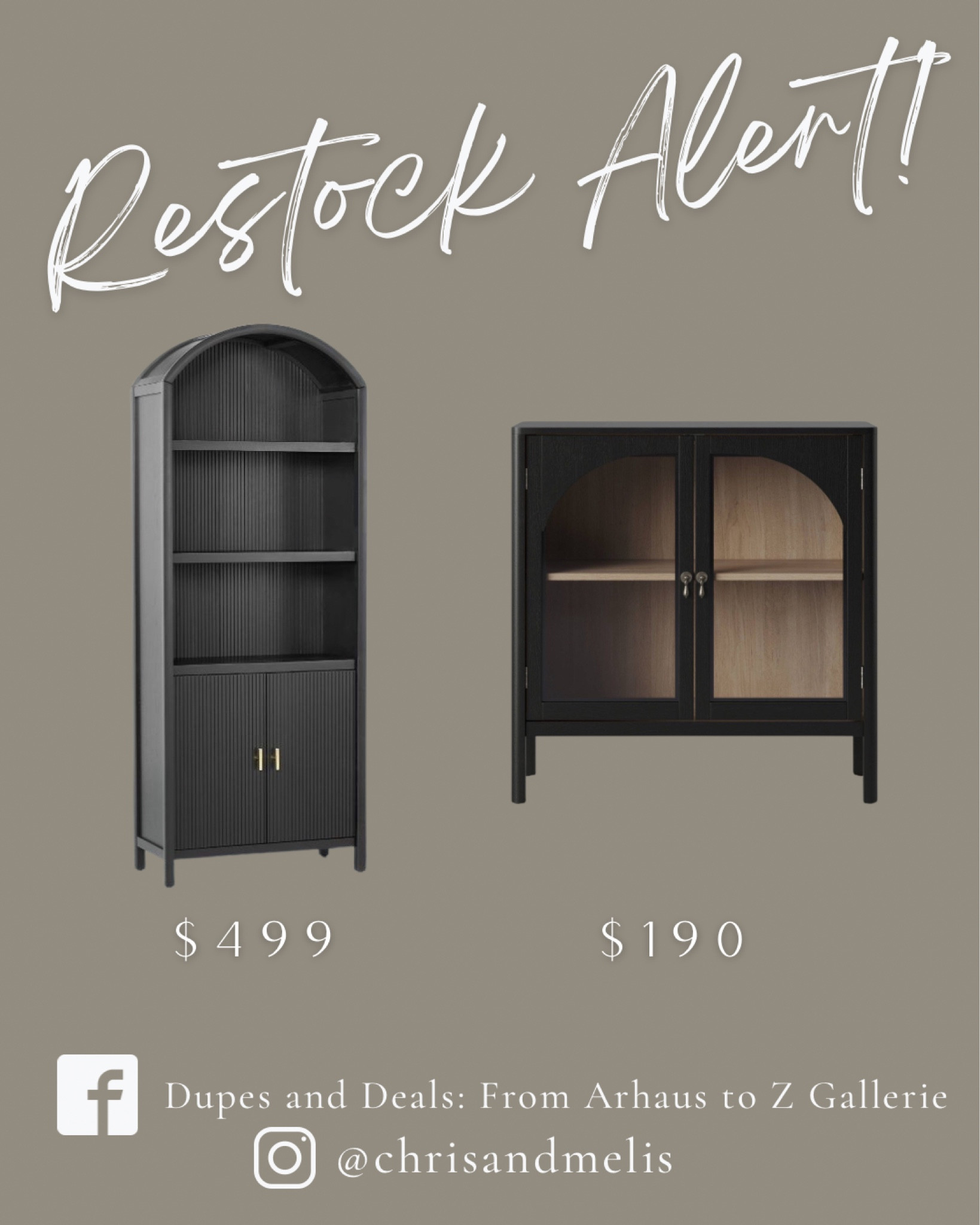 The $500 black arch bookshelf and the $190 New Bedford cabinet are back in stock! RUN!

Black arch cabinet, sideboards and buffets, media console, living room furniture


#LTKhome