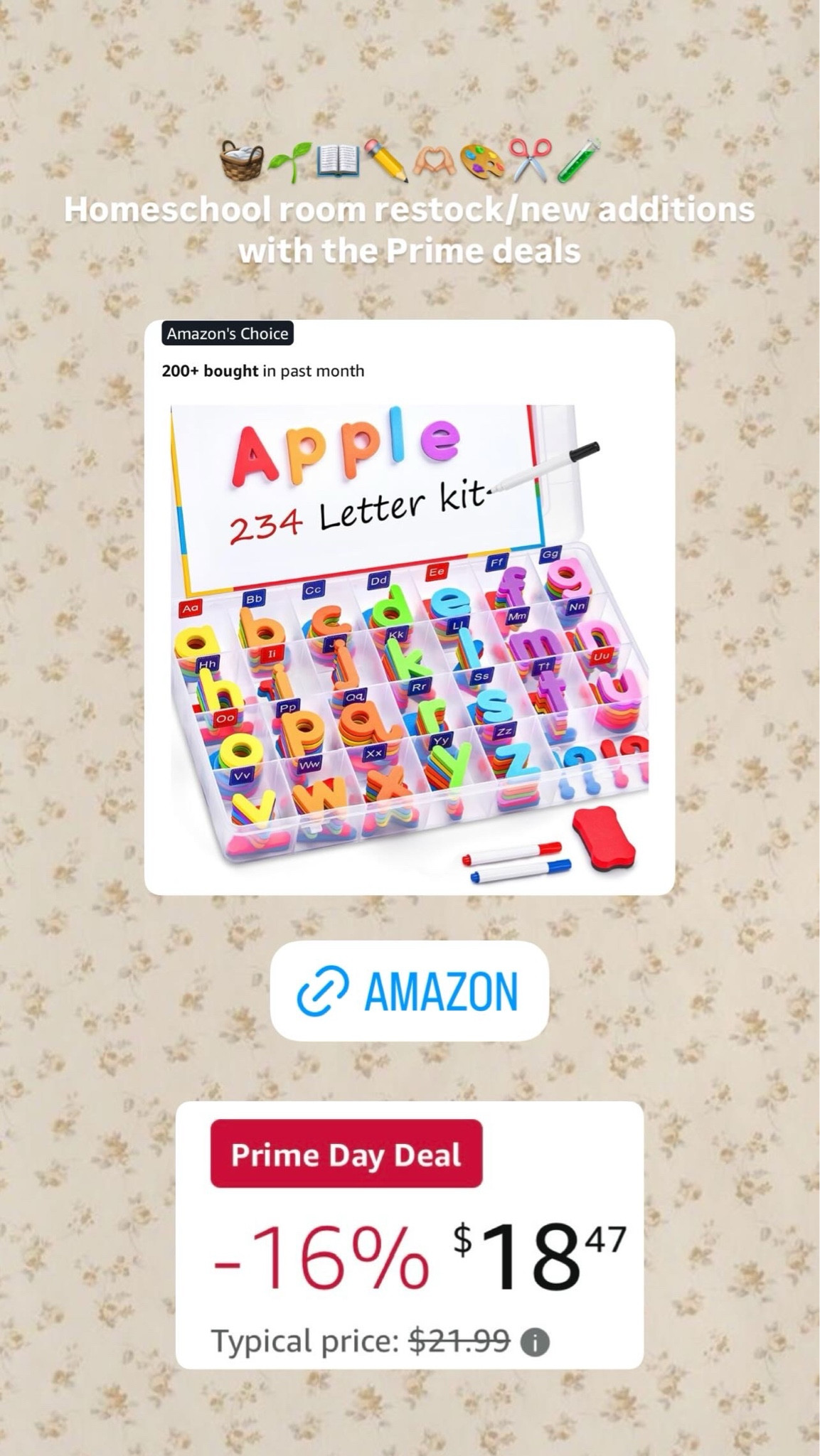 Homeschooling Amazon Prime deals were loving 🤍

#LTKSaleAlert #LTKKids