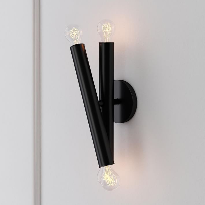 Trace Double Sconce | West Elm (US)