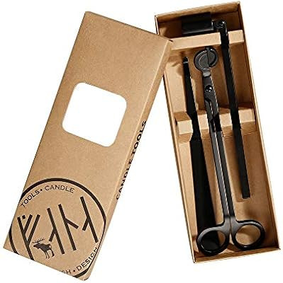 BEDOGO 3 in 1 Candle Accessory Set with Wick Trimmer, Wick Dipper, Candle Snuffer - Elegant Gift ... | Amazon (US)