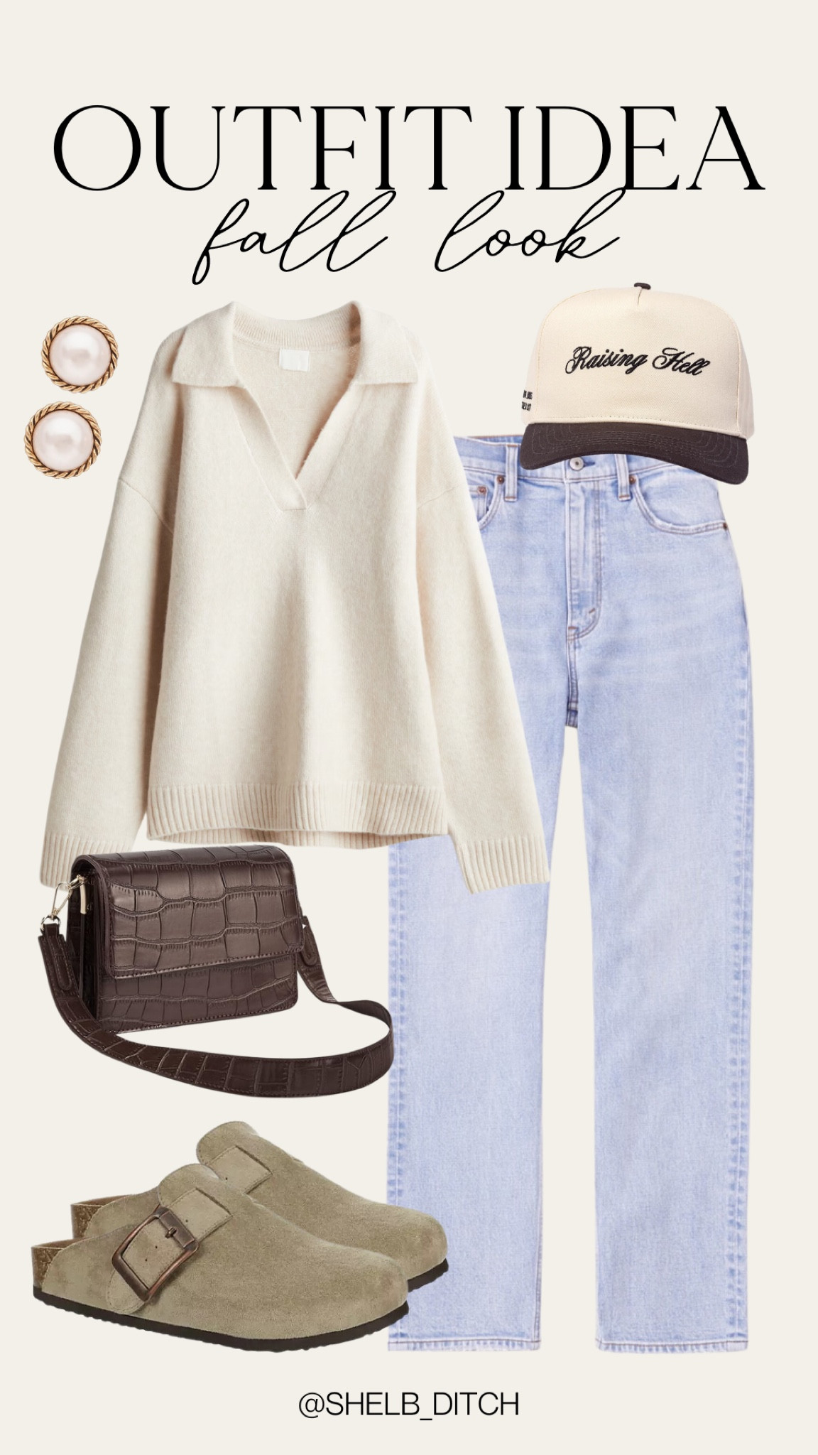 Fall Fashion | Fall Outfit | Fall Trends | Collared Sweater | Clogs 

#LTKFindsUnder100 #LTKFindsUnder50 #LTKStyleTip