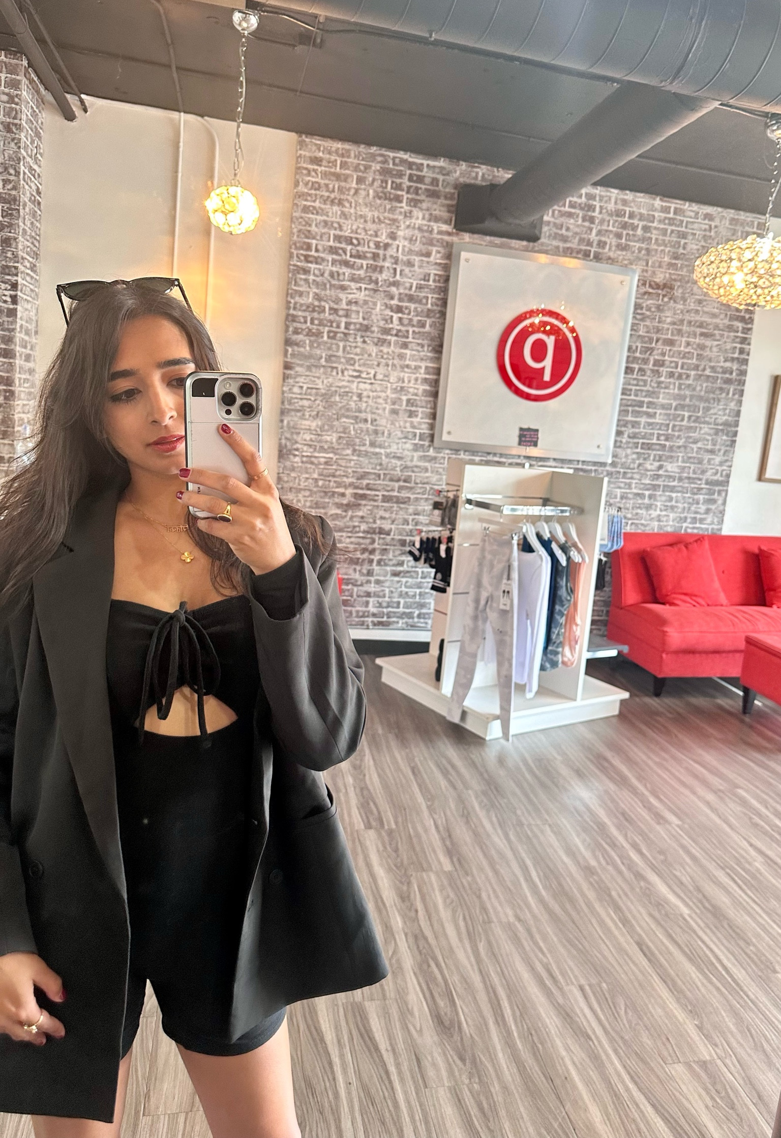 Athleisure chic outfit. 
. 
#Princess Polly 
#Forever 21 
#fitness 


#LTKunder100 #LTKstyletip #LTKfit