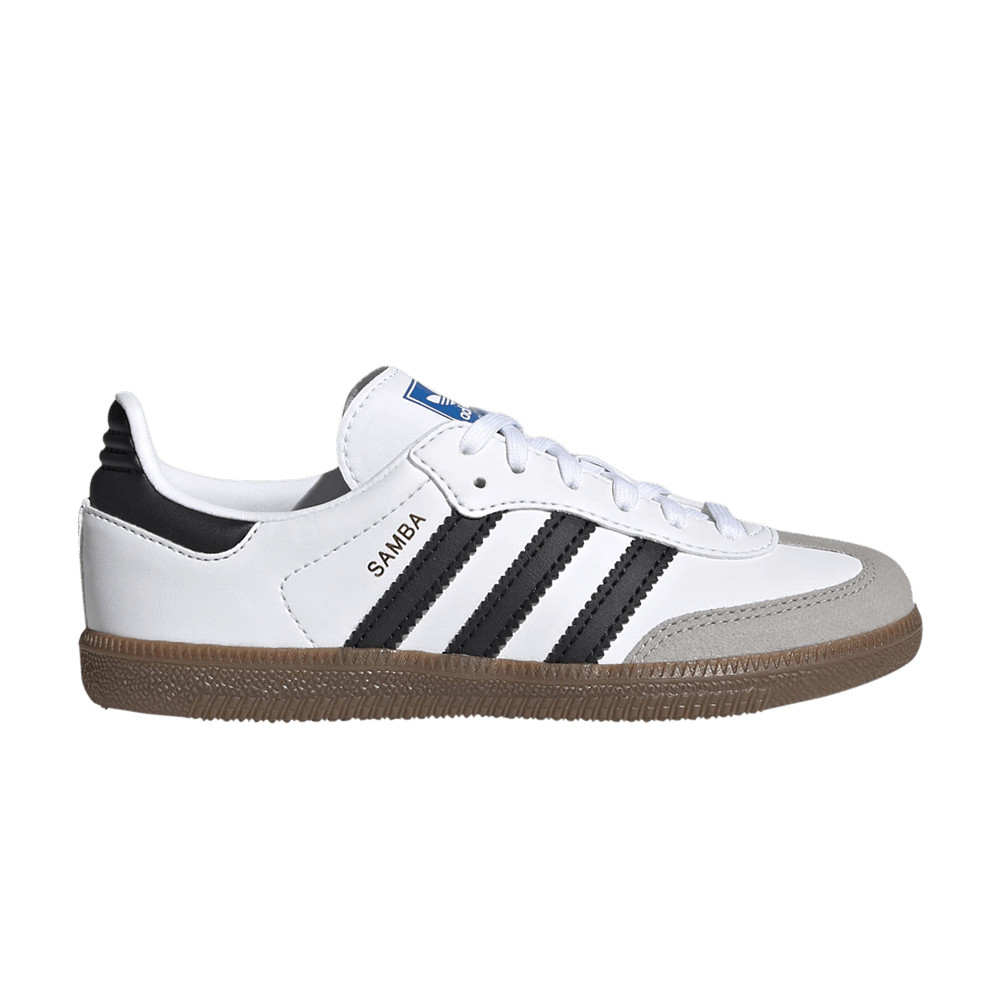 adidas Samba OG J 'White Black Gum' Sneakers | GOAT