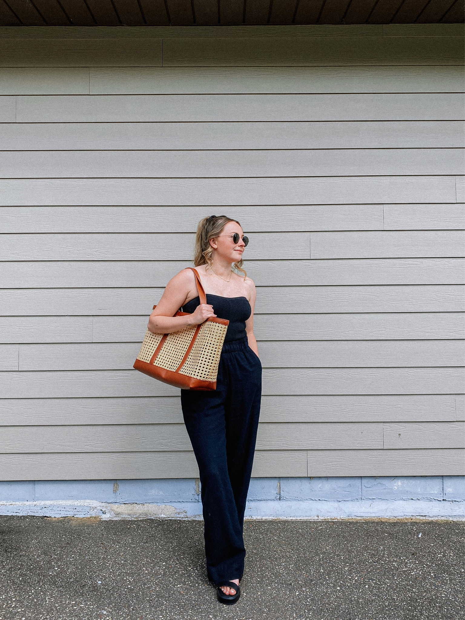 All black outfit 🖤

Top and pants are on sale!

#LTKSaleAlert #LTKStyleTip #LTKSummerSales