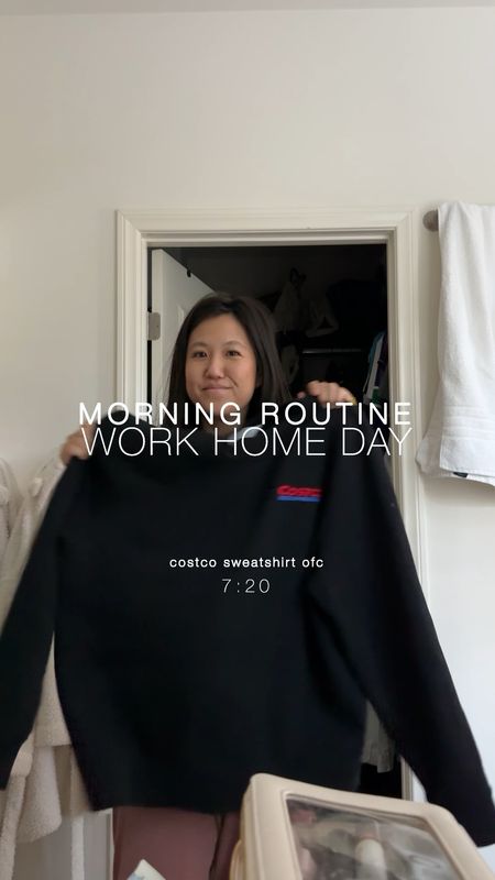 Day in my life - all my work from home essentials, drop off fit, and comfy outfit. #wfh #corporate 

#LTKVideo #LTKworkwear #LTKstyletip