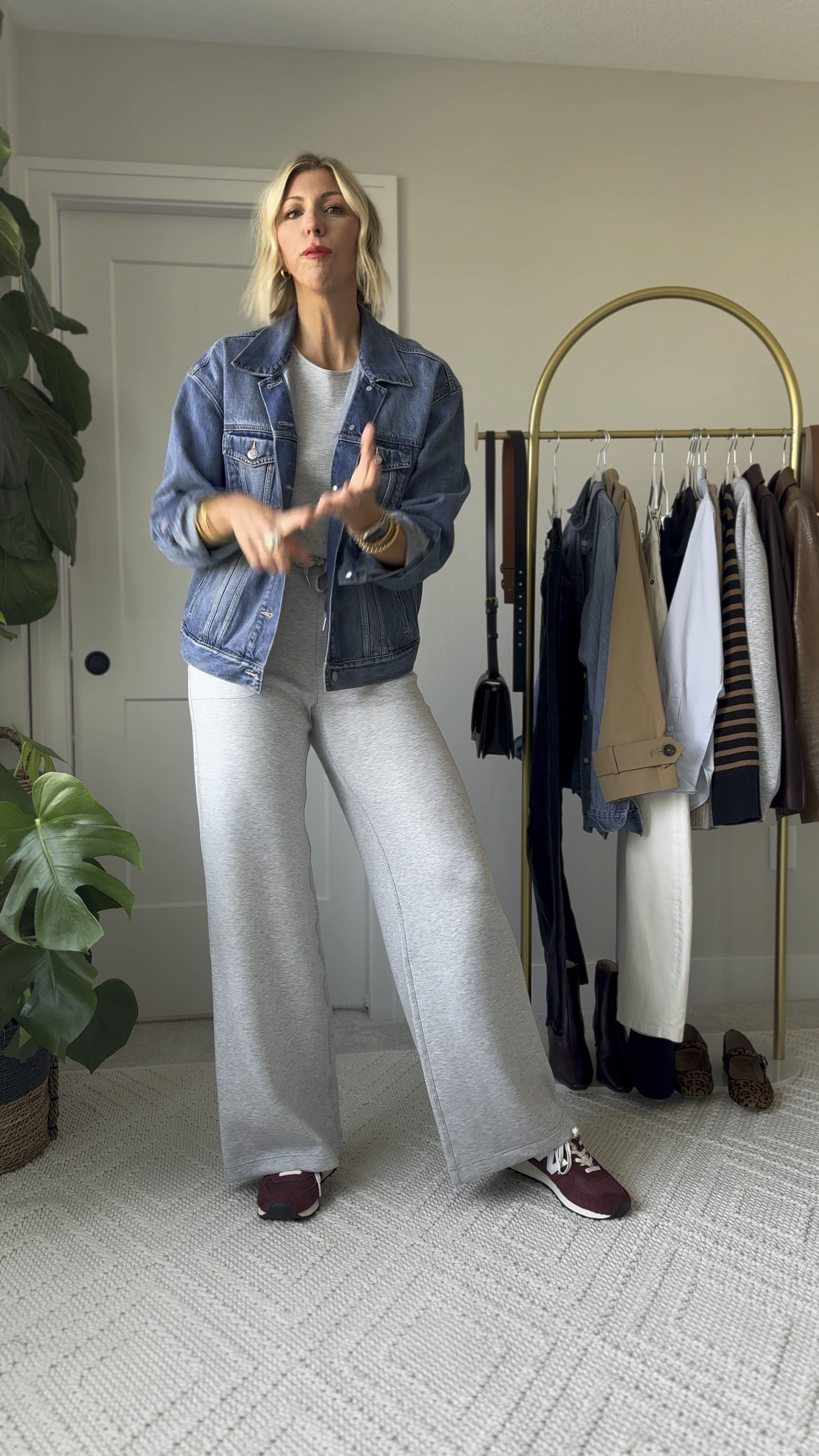 The anatomy of a great travel look: comfort, breathability, layers, stylish, easy to rewear with other pieces on your trip!! This AirEssentials jumpsuit feels like you’re wearing sweats, but the flattering fit makes it such a chic and polished piece. Use my code: SARAHKELLYXSPANX for 10% off 

#LTKOver40 #LTKTravel #LTKActive