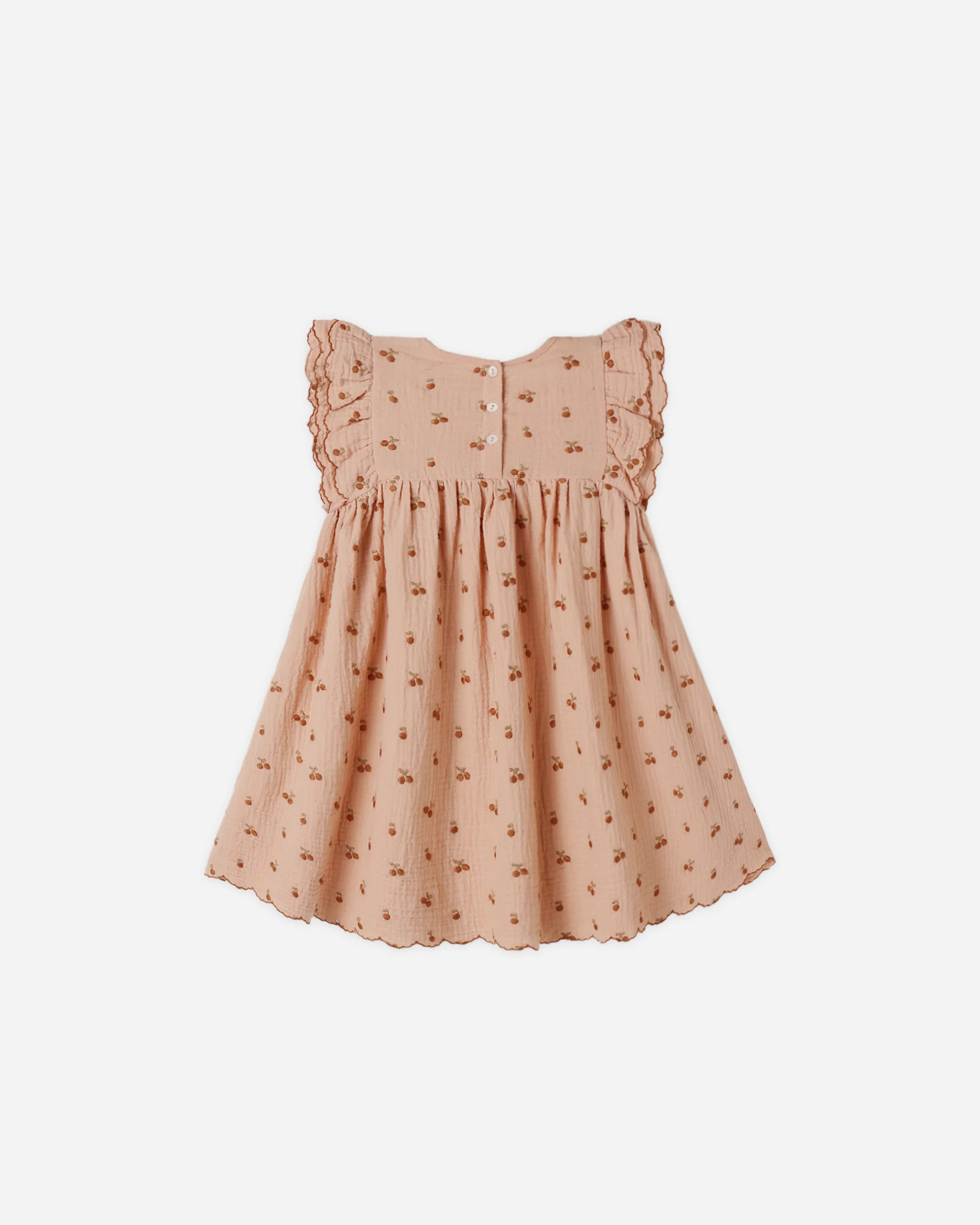 Kinsley Dress Melon | Rylee + Cru