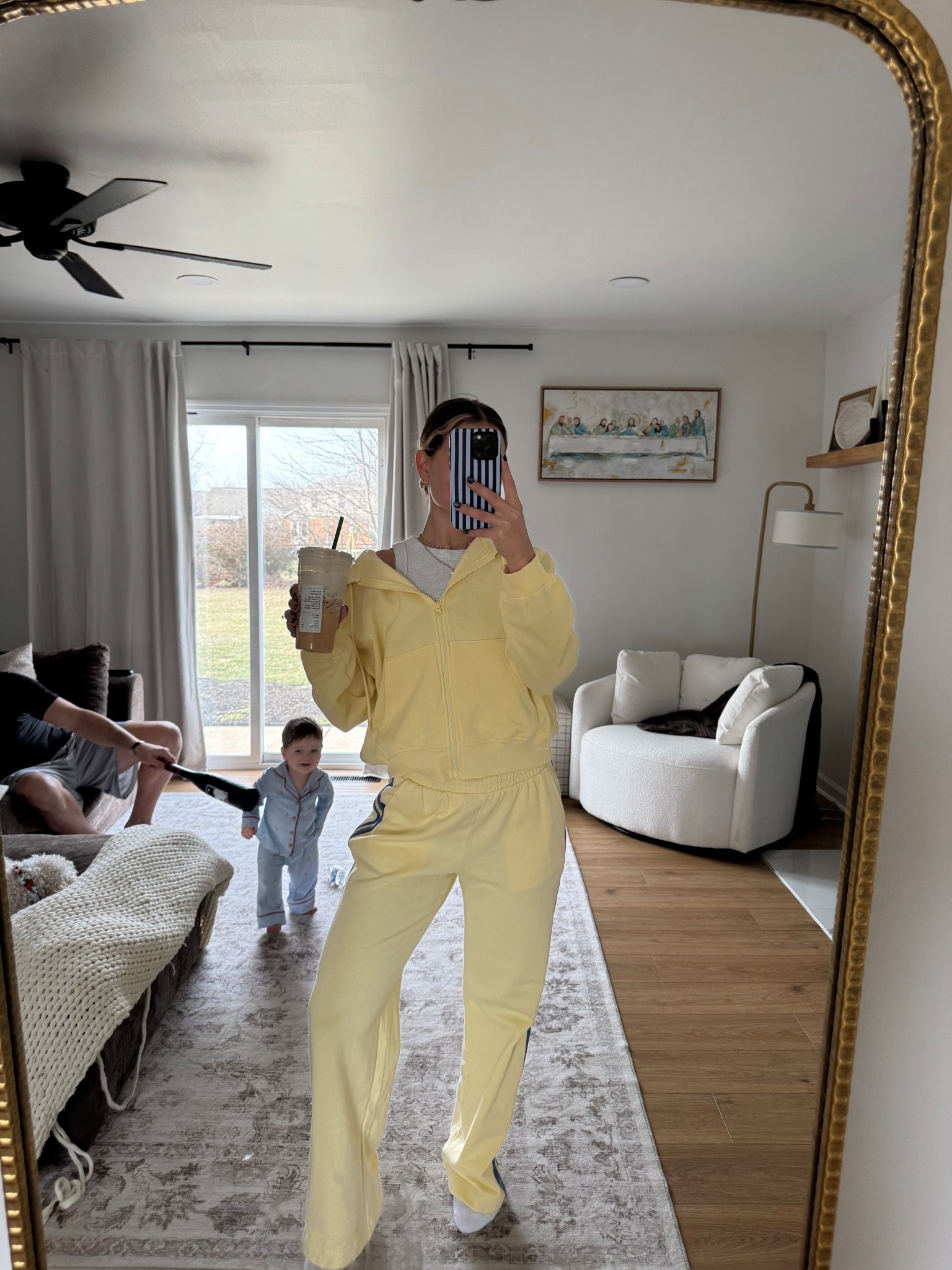 Loungewear of my dreams 💛 wearing a small in top & bottoms

#LTKootd #LTKmomlife #LTKdayinmylife