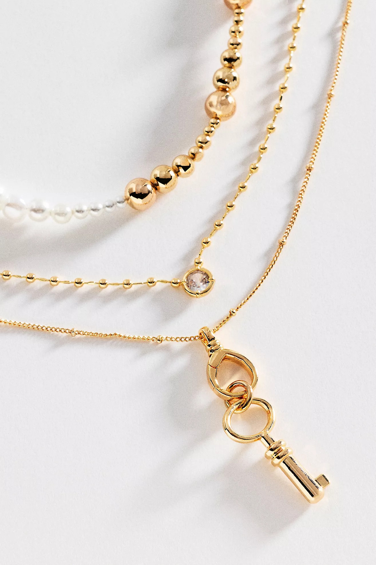 Shades of Sea Layering Necklaces | Anthropologie (US)
