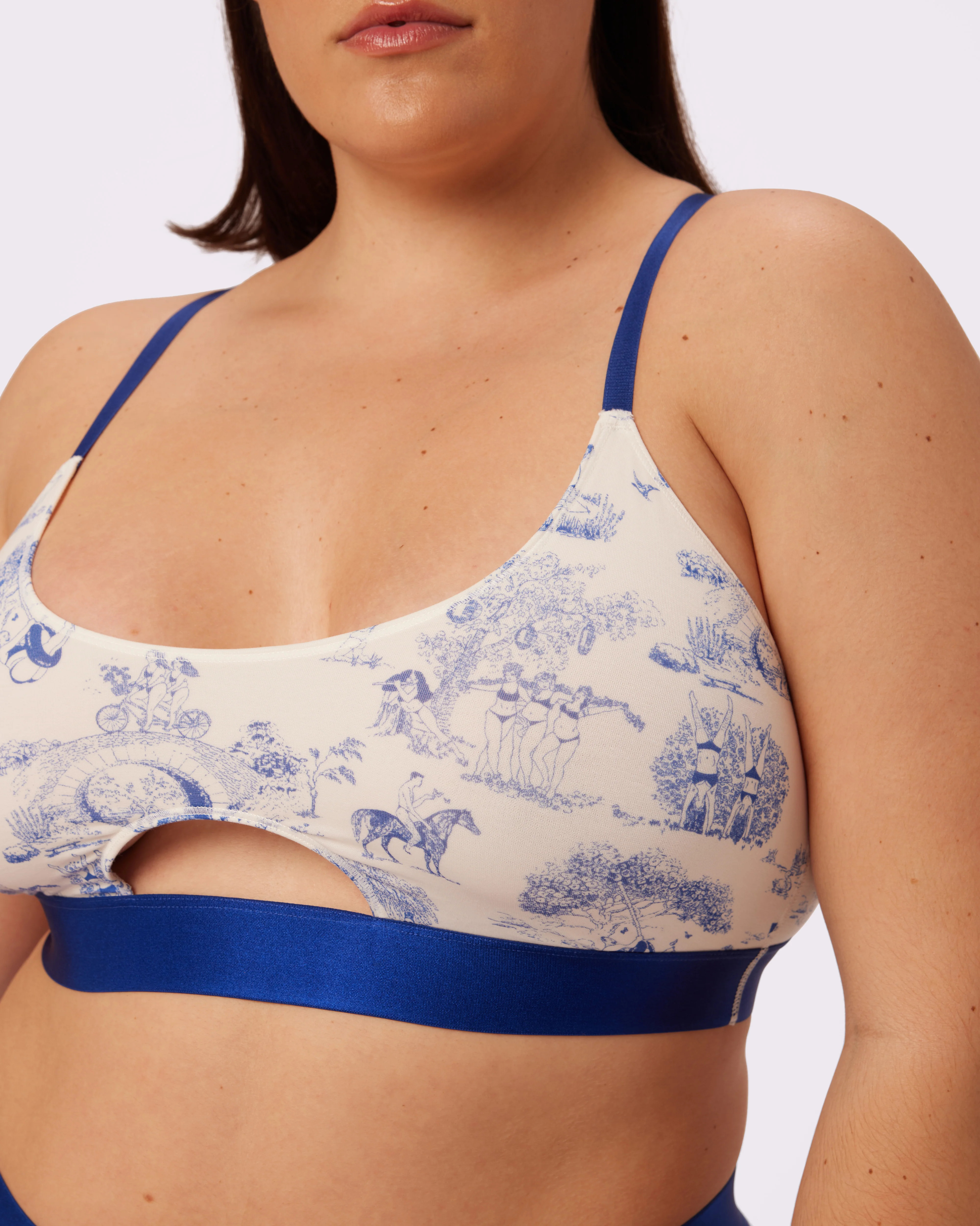 Peekaboo Scoop Bralette | Parade