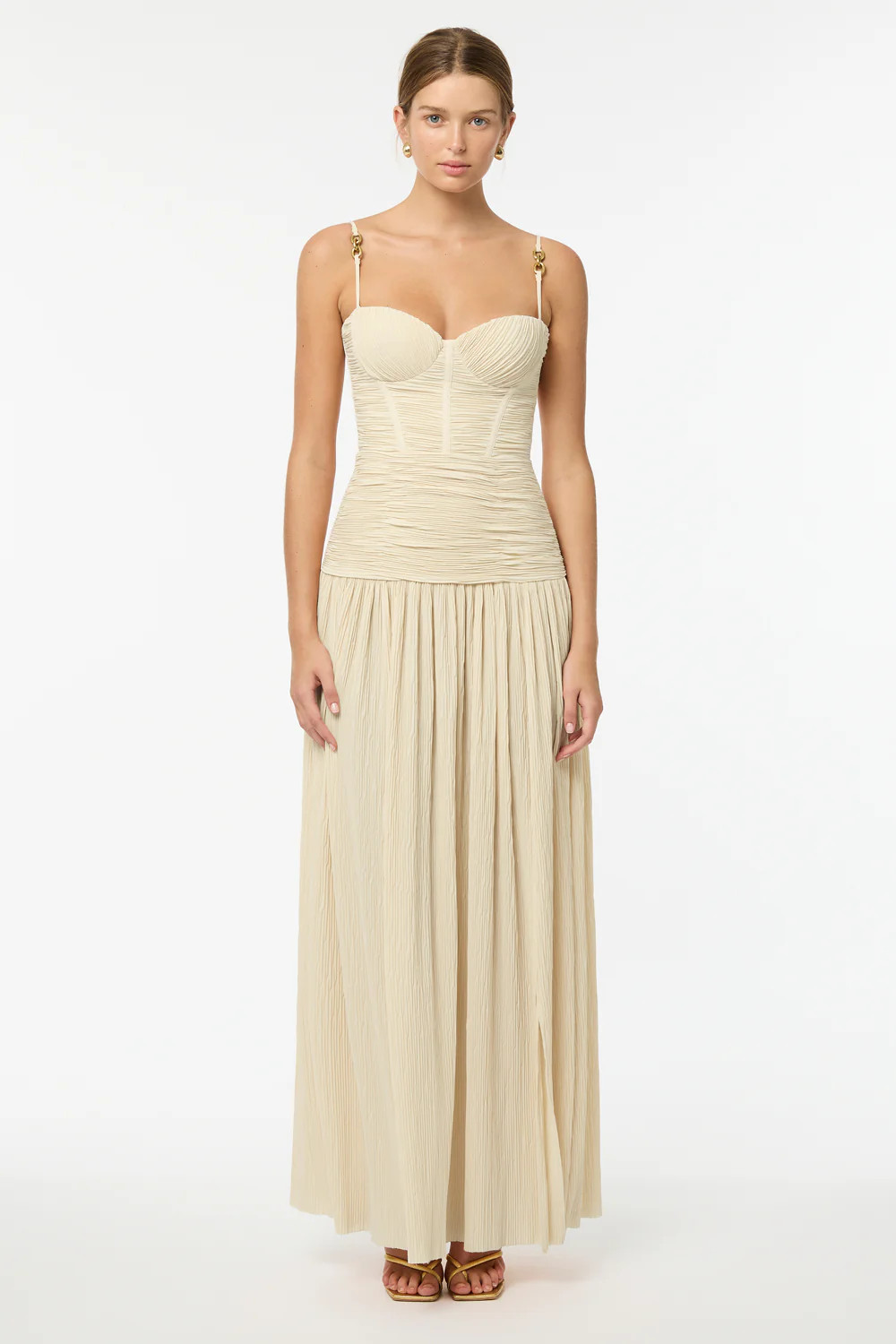 Double Time Pleat Dress | MANNING CARTELL