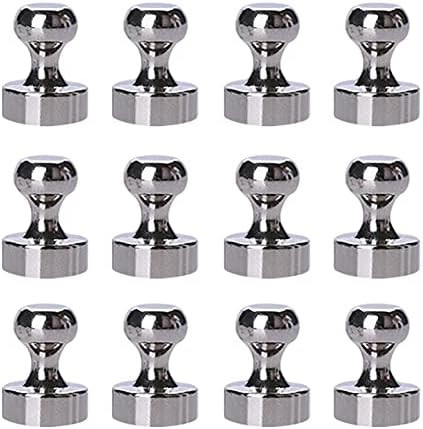 12 PCS Magnetic Push Pins, Refrigerator Magnets, Magnets for Fridge, Small Magnet, Perfect for Wh... | Amazon (US)