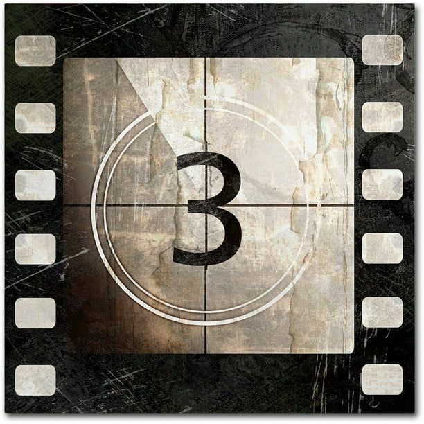 Trademark Fine Art "Vintage Countdown III" Canvas Art by Color Bakery - Walmart.com | Walmart (US)