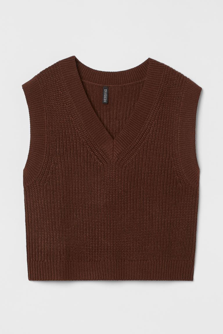 Ribbed Sweater Vest | H&M (US + CA)