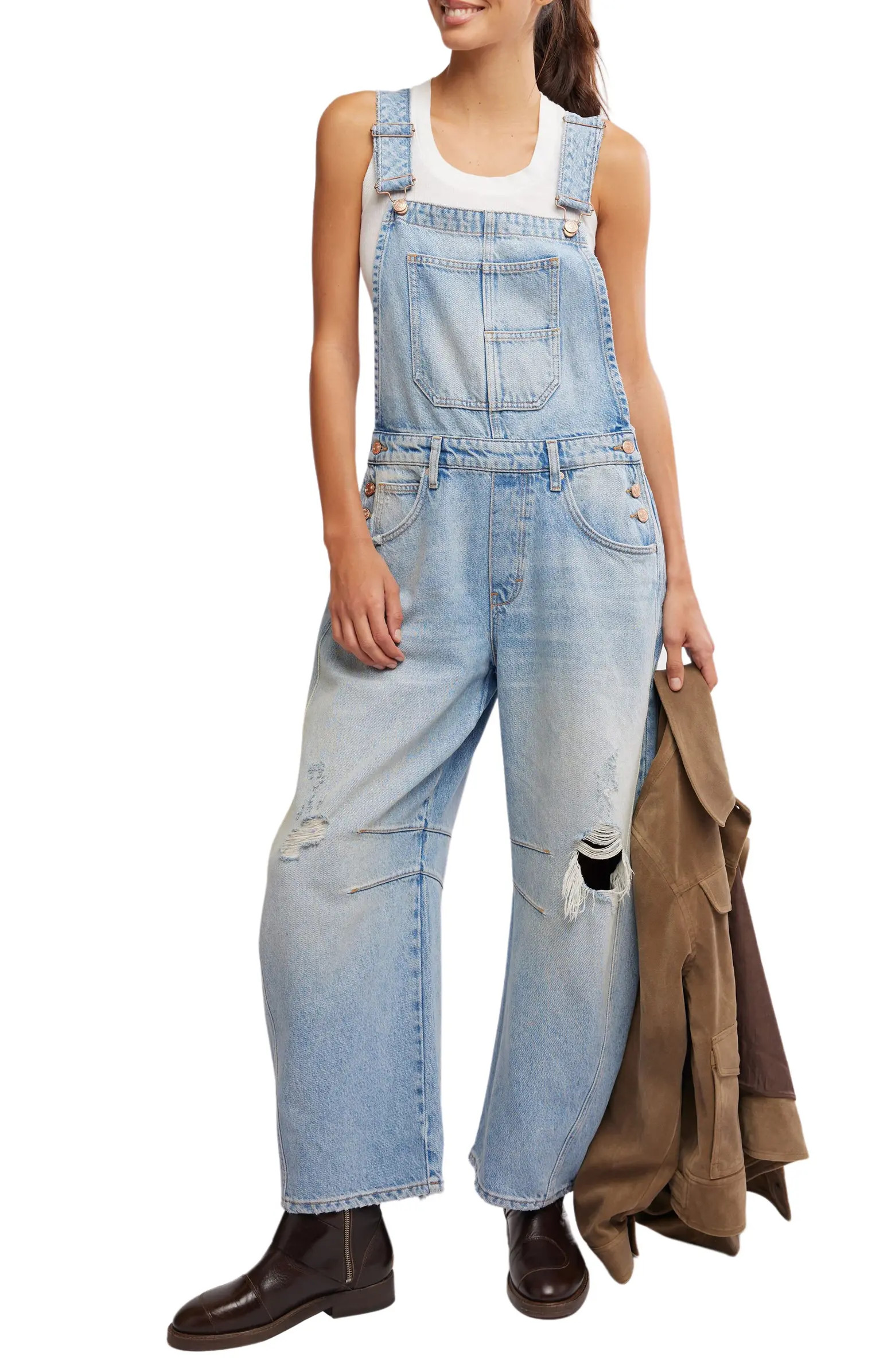 Good Luck Denim Overalls | Nordstrom