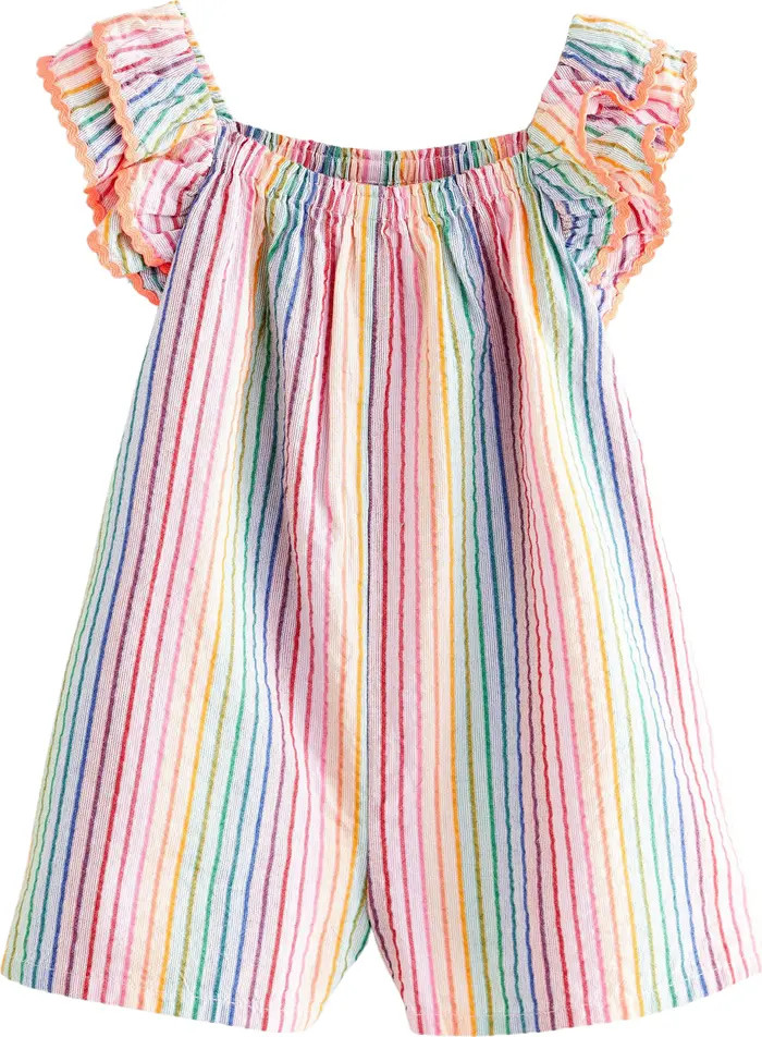 NEXT Kids' Stripe Cotton Romper | Nordstrom | Nordstrom