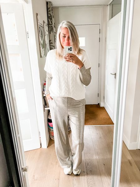 Outfits of the week

Nowhere special to go yet I am wearing a silver suit like it’s a sweatsuit 😂. Life is too short to wear boring clothes. 

Silver top (xl) and silver trousers (M) or from Shoeby and cannot be linked. Cream sleeveless jumper is an oldie from C&A (M) but I found you some great alternatives especially the plisse set from Boohoo is a great option and it’s 50% off! 



#LTKstyletip #LTKeurope #LTKcurves