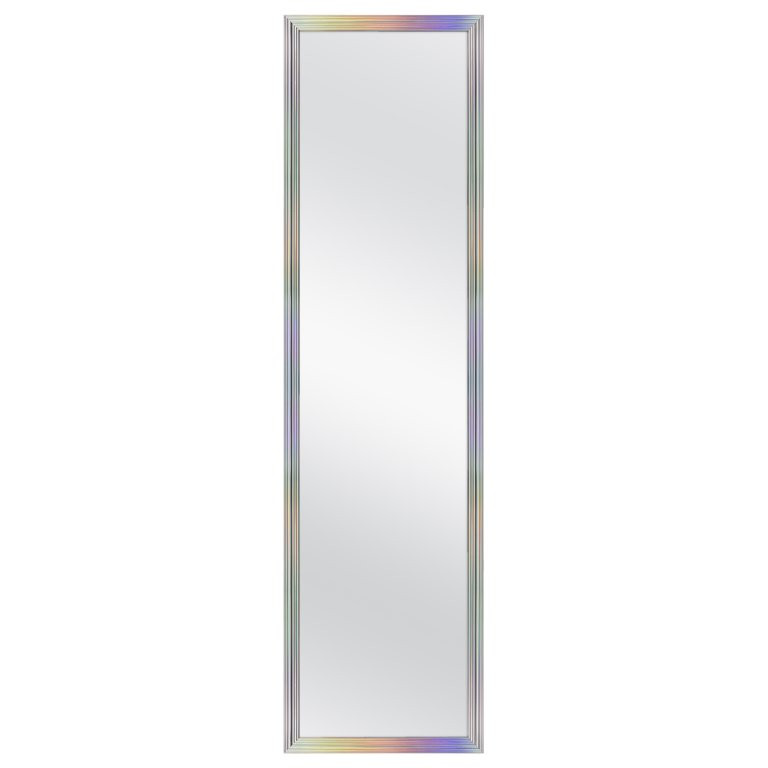 Mainstays 13.38x49.38 Door Mirror, Iridescent | Walmart (US)