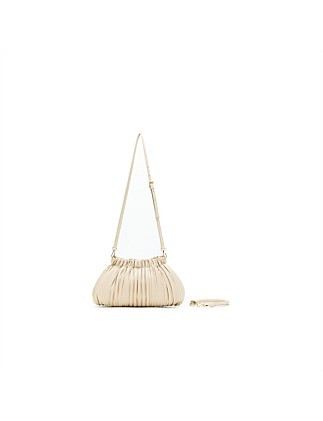 HomeBrandBLACK CAVIARRosetta Pleated 'Dumpling' Bag | David Jones (Australia & New Zealand)