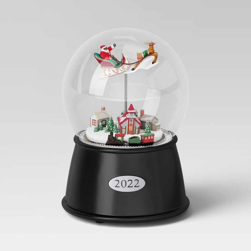 Flying Santa Snow Globe - Wondershop™ | Target