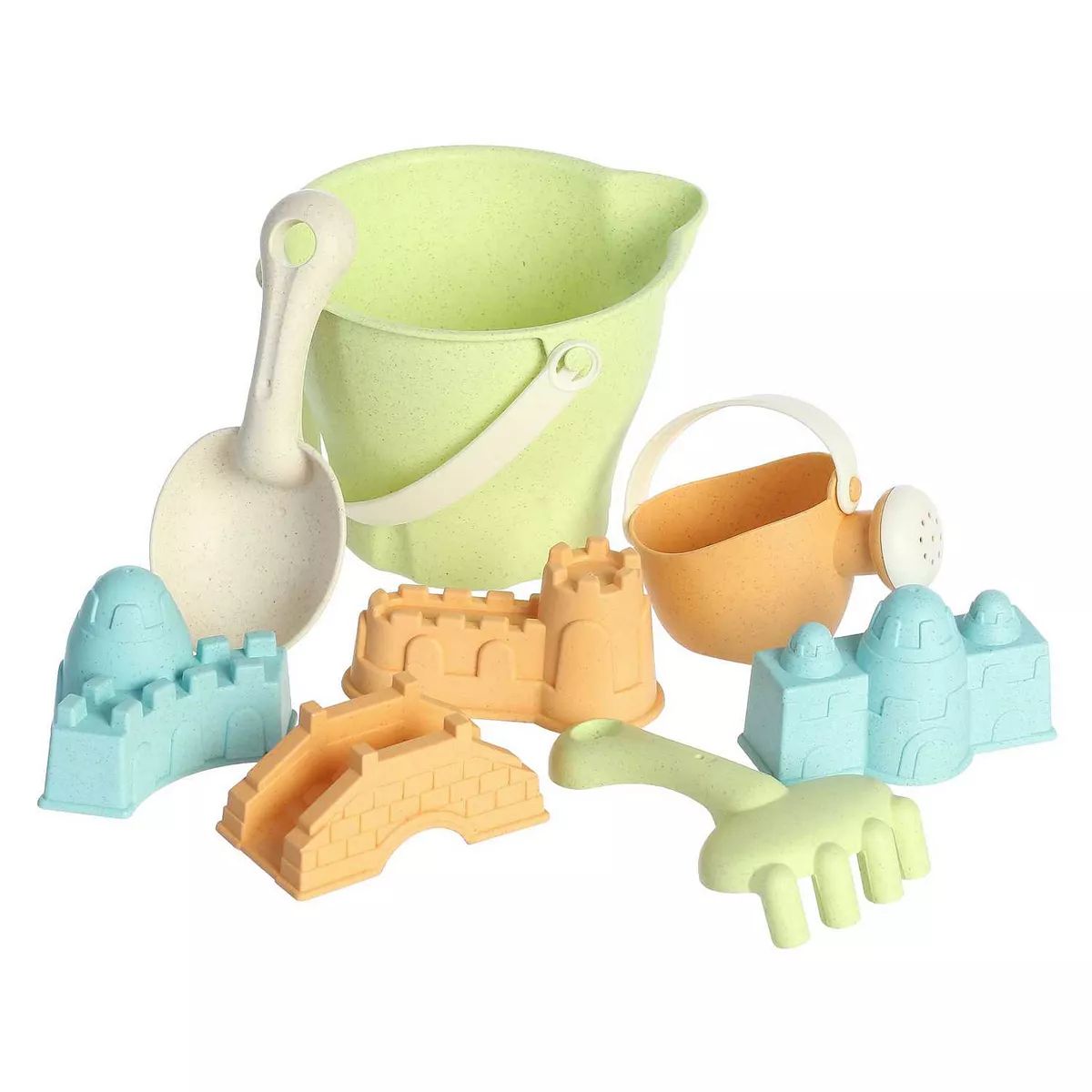 Aurora Toys Small Multicolor Wheatley Bucket Beach Set Versatile Toys | Kohl's