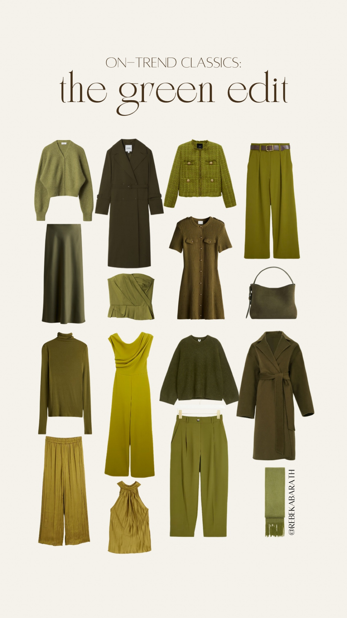 on-trend classics: the green edit

shop your favorite green pieces and add a pop of color to your fall outfits 💫

color trends | olive green | navy coat | fall colors

#LTKFallSale 

#LTKWorkwear #LTKStyleTip