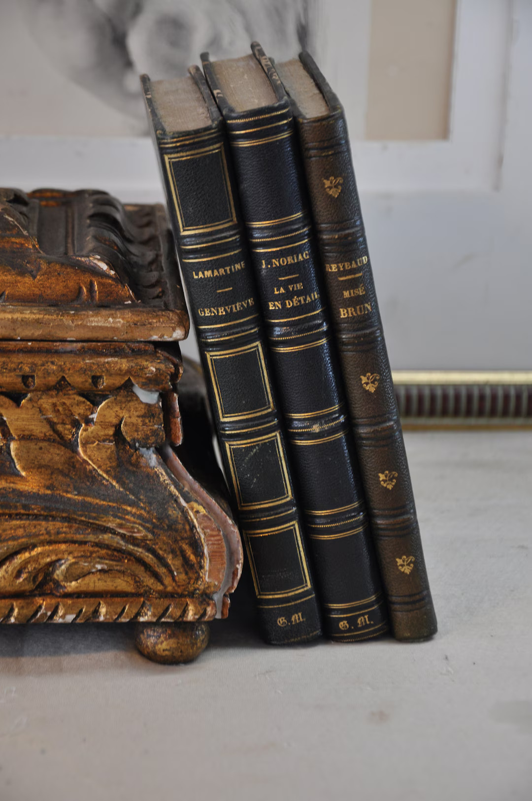 Antique French Book Bundle of 3 Collectible Library Books - Etsy | Etsy (US)