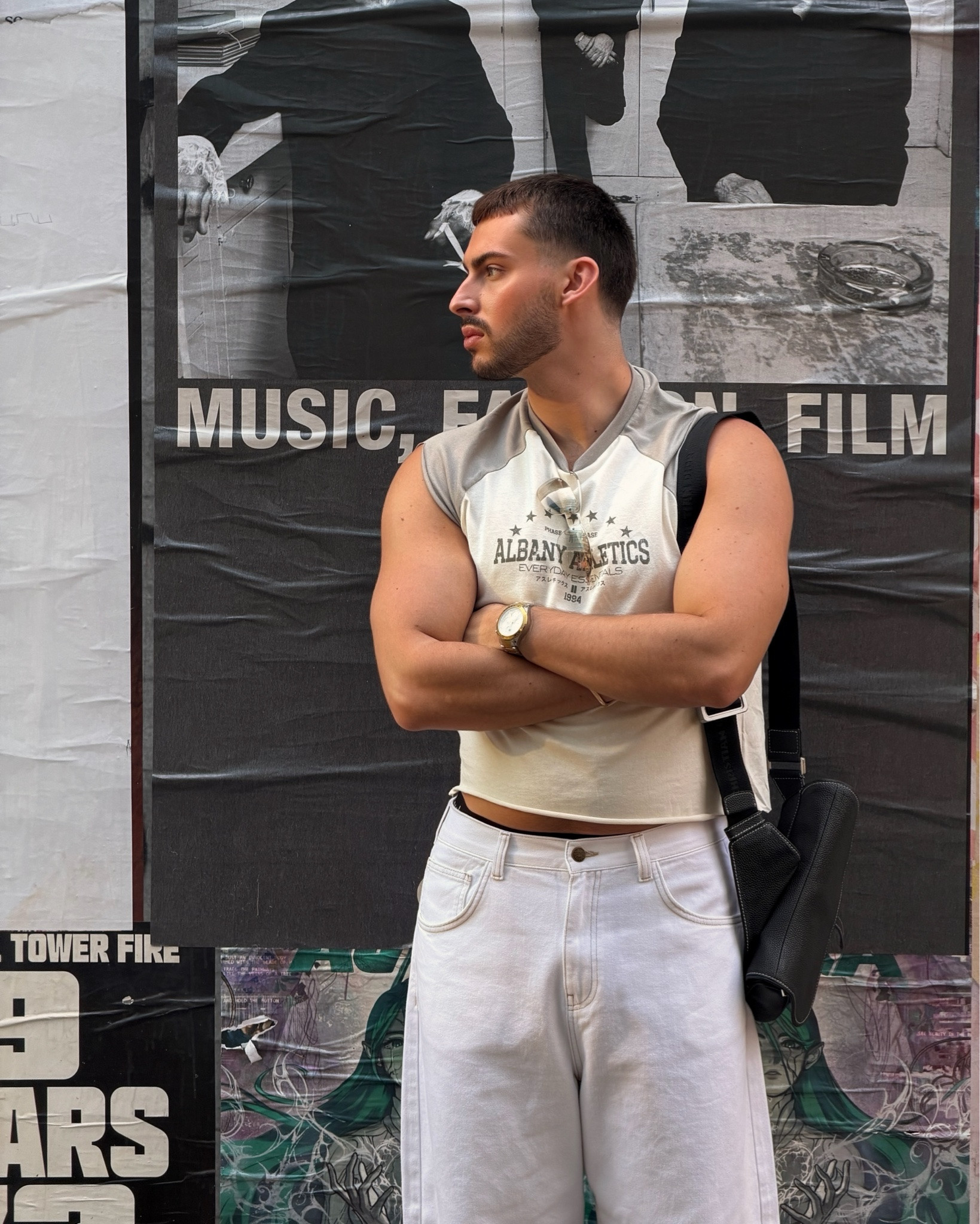 a casual streetwear look 📷

Streetwear, ootd, white jeans, new balance trainers, raglan top

#LTKsummer #LTKmens #LTKuk