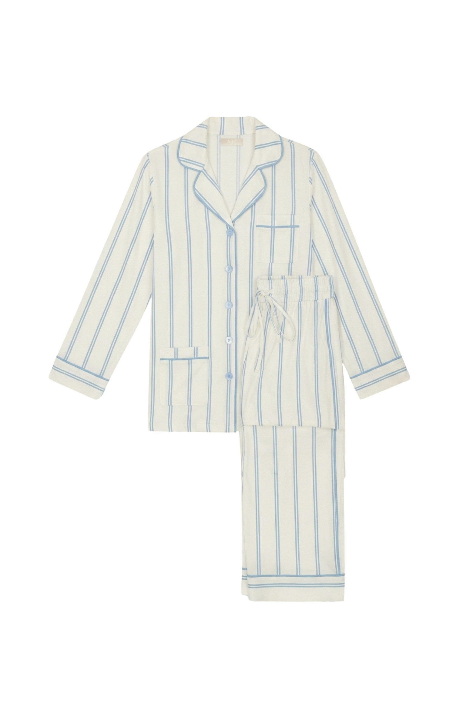 Luxe Stretch Cotton Striped Pajama Set (Women) | Nordstrom | Nordstrom